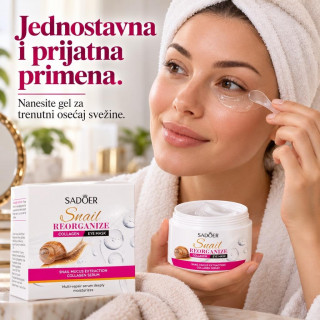Sadoer Snail Reorganize Collagen Eye Mask 80g