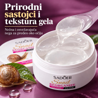 Sadoer Snail Reorganize Collagen Eye Mask 80g