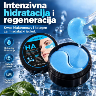 Kormesic HA jastučići za područje oko očiju sa hijaluronskom kiselinom – 30 pari