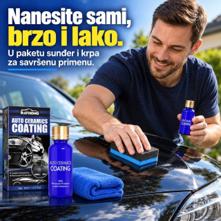 Keramička zaštita laka automobila od ogrebotina i prljavštine 30ml