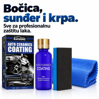Keramička zaštita laka automobila od ogrebotina i prljavštine 30ml