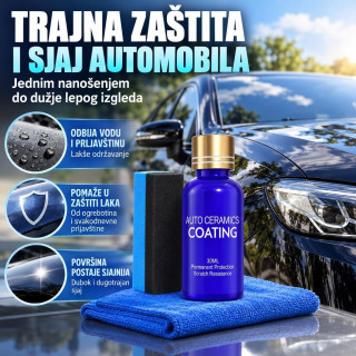 Keramička zaštita laka automobila od ogrebotina i prljavštine 30ml