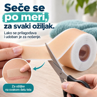 Silikonski flaster za uklanjanje ožiljaka 4cm x 1,5m