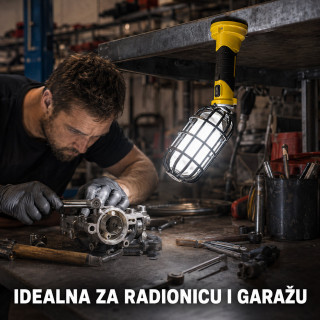 Prenosiva LED radna lampa sa magnetom i kukom – Handy Light