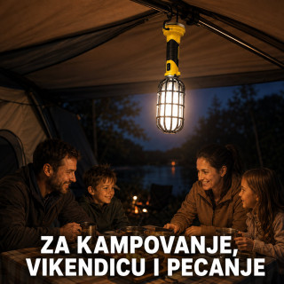 Prenosiva LED radna lampa sa magnetom i kukom – Handy Light