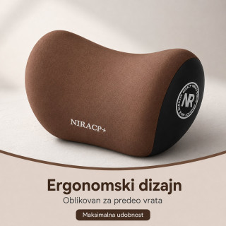 Memory Foam jastuk za vrat - ergonomska podrška za vožnju