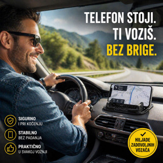 Neklizajuća podloga za telefon u autu – bez klizanja i padanja