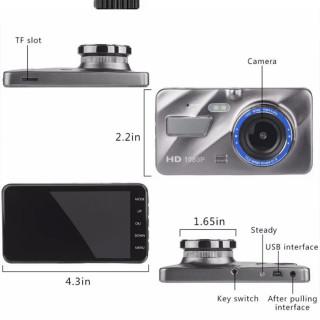 BlackBOX DVR - Retro­vizor sa ugrađenom kamerom