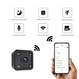 CUBE bežična WiFi IP sigurnosna kamera – 1080P HD sa noćnim vidom