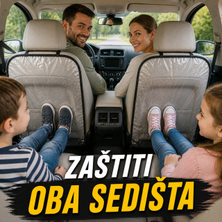 Zaštita za naslon auto sedišta od prljavih dečijih nogu