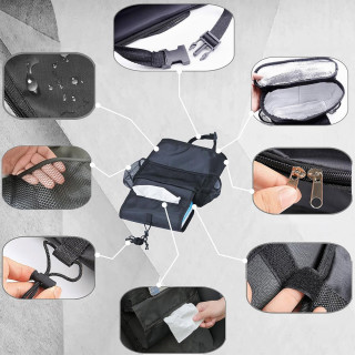 Bag for car seat - Multifunkcionalni organizer za auto sa termoizolacijom