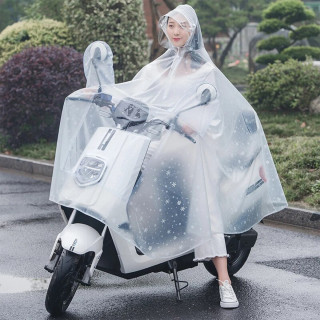 Transparentna kabanica za vožnju manje veličine - Motorcycle raincoat