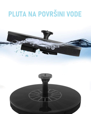 Dvorišna solarna fontana - Novo srce Vašeg vrta