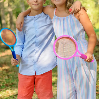 Set reketa za badminton + loptice
