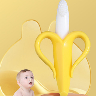 Banana četkica za masiranje bebinih desni 