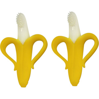 Banana četkica za masiranje bebinih desni 