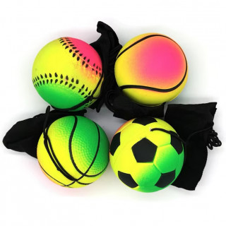 BounceBall – Zabavna lopta  na užetu za vežbu refleksa