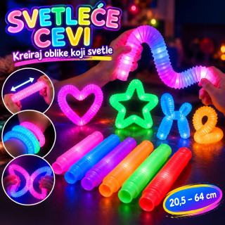 Svetleće cevi za kreativne oblike i dekoraciju