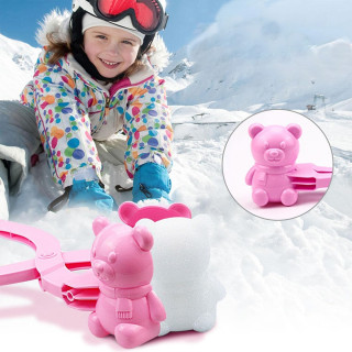 Snow teddy bear - Kalup za pravljenje grudvi oblika mede