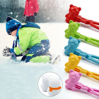 Snow teddy bear - Kalup za pravljenje grudvi oblika mede