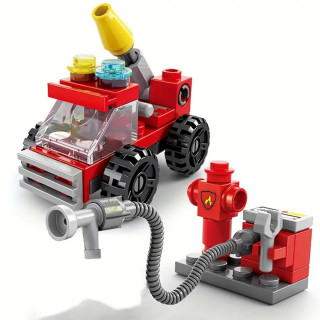 Vatrogasna avantura - 6u1 set sklopivih vozila