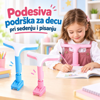 Podesiva podrška za decu pri sedenju i pisanju