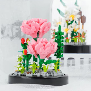 Flower Cube - Buket cveća od kockica sa poklopcem