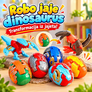 Robo jaje - Dinosaurus transformers iz jajeta