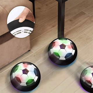 Hover Ball crno-bela lebdeća fudbalska lopta za najbolju igru u kući