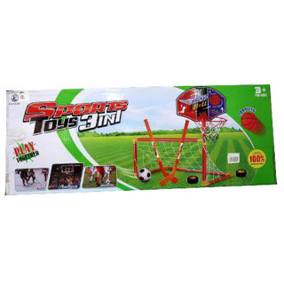 Sport SET 3u1 - Košarka, fudbal i hokej