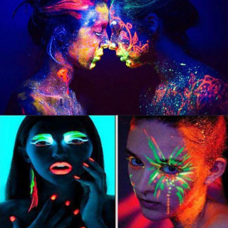 Neon Face Paint – 6 boja za oslikavanje kože koje svetle u mraku