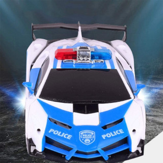 Police Transformer – 2 u 1 poicijski automobil na daljinsko upravljanje i robot