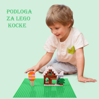 Podloga za slaganje kockica 25*25 cm - Savršena osnova za kreativnu igru