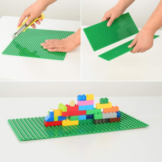 Podloga za slaganje kockica 25*25 cm - Savršena osnova za kreativnu igru