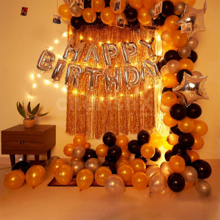 Orange balloons - Dekorativni rodjendanski baloni 
