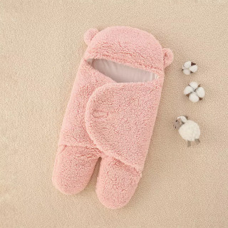 2 u 1 MEDA ćebe i vreća za spavanje za bebe u roze boji