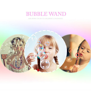 Bubble wand- magični štapić za pravljenje balončića