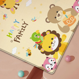 Animal family play mat - Mekana podna prostirka za igru 180x150cm