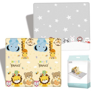 Animal family play mat - Mekana podna prostirka za igru 180x150cm
