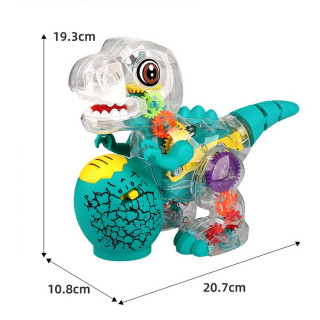 Svetleći muzički T-Rex - Pokretni pametni dinosaurus 