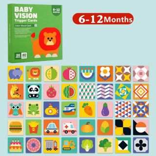 Baby Vision level 3- Edukativne kartice za bebe (6 -12 meseci)