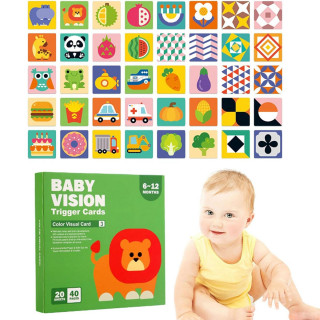 Baby Vision level 3- Edukativne kartice za bebe (6 -12 meseci)