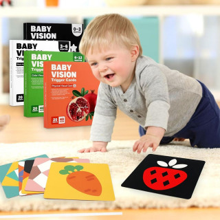Baby Vision level 4 - edukativne kartice za bebe jarkih boja (12-36 meseci)