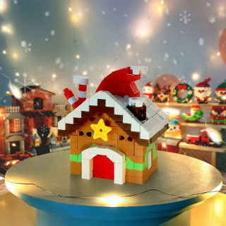 Praznična kućica od kockica - 189 delova radosti