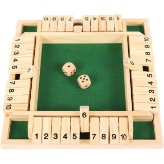 Shut the Box - Drvena društvena igra