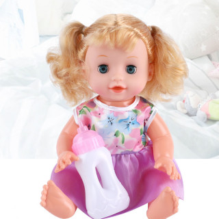 4u1 set - Interaktivna lutka sa flašicom, pelenom i nošom