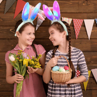 Plišani rajf sa svetlucavim ušima