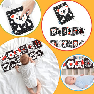 Baby Vision Fence - kontrastna razvojna ogradica za krevetac