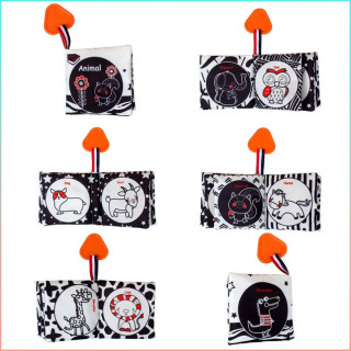 Baby Vision Book - kontrasna platnena knjiga za bebe