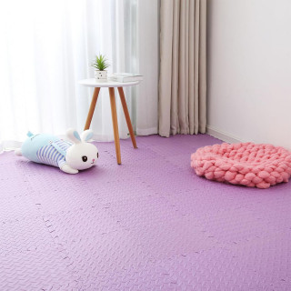EVA kocke lila boje set od 4 kom - mekana podna podloga